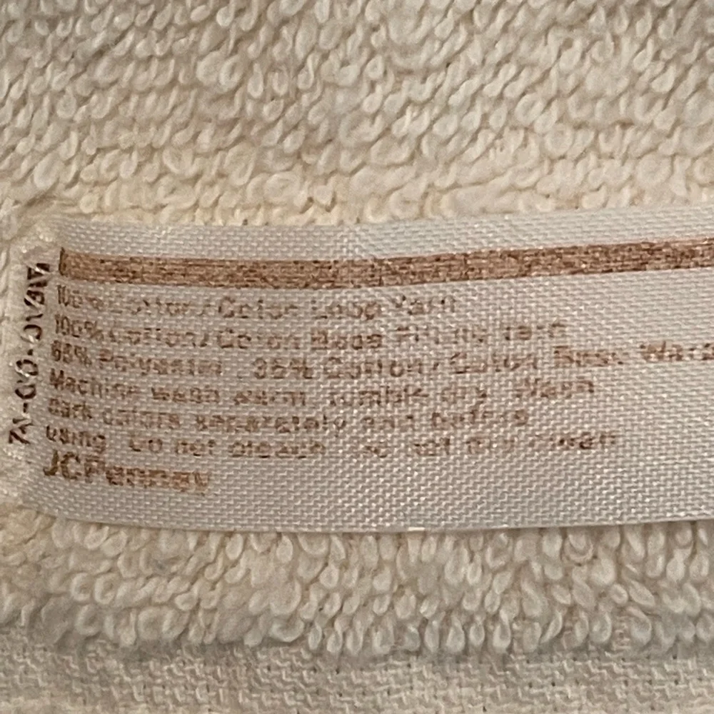 Vintage 6 Piece Bath Towel Set